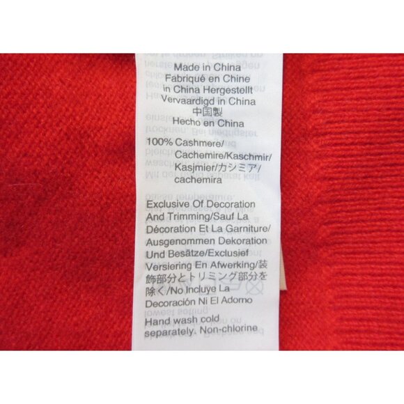 NWT J.Crew Everyday Cashmere Cardigan Bright Cerise Jeweled Buttons Sweater XXL - Picture 5 of 5